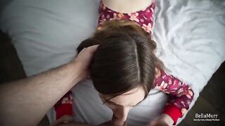 The best gift for Christmas is stepsister's wet pussy hole