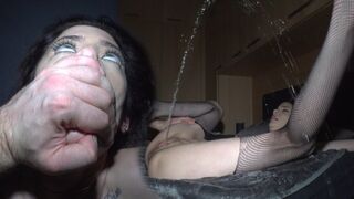She reached such a powerful climax that she almost hit the ceiling