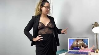 Annoyed Wife Discovers You Watching Porn and Demands Your Dick