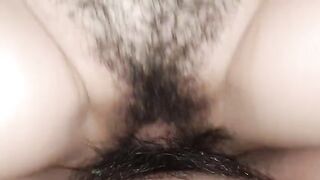 The girl was greatly fucked in her wet and creamy pussy