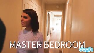 Adriana Chechik bought a new house, but had to fuck the landlord