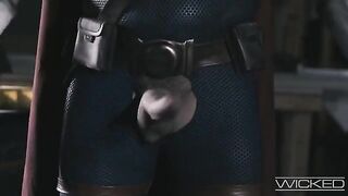 Black Widow Foursome with Deadpool, Yelena, and Taskmaster in a wild parody