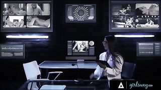 Girlsway Presents a Hard Squirting Competition Between Adriana Chechik and Alexis Fawx