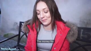 Public pick up with Isabela de Laa, getting fucked before meeting her BF