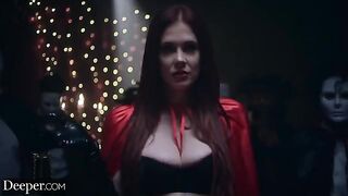 Mistress Maitland commands her slaves Lulu, April, Jasmine, and Isiah in a deeper scene