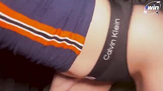 A sexy stepsister woke me up and sucked my dick