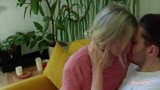 Non PIV sex. Passionate handjob ends with mind-blowing orgasms by real couple