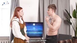 The tailor measured her curves accurately and finished with a striking image