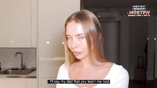 My dad doesn’t know I’m fucking my hot tutor, California Babe