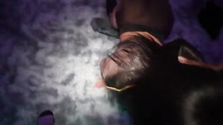 First interracial experience for Melztube, the young American porn star from Miami, Florida
