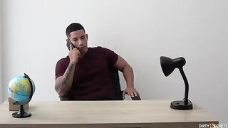 I fucked an agent who wanted to meet my huge cock, a roleplay scenario that plays out with intense passion