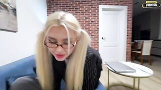 A hot student girl is getting fucked by her teacher in this steamy scene