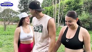 A stranger offered money to two girlfriends in the park to engage in intimate acts