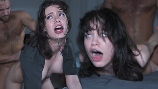 First rough sex makes submissive babe squirt like a fountain - Mia Stone