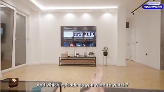 I fooled my stepsister to see her boobs and fuck