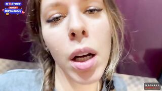 The girl doesn't mind occasional sex in the kitchen with her flatmate