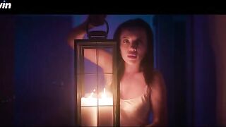 A hot MILF is fucked by a dominant man in a Halloween roleplay