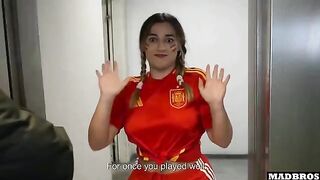 A girl was fucked in anal and DP in the parking lot