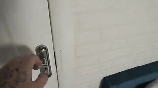Two redheaded girlfriends are getting fucked by a grandfather in a steamy scene