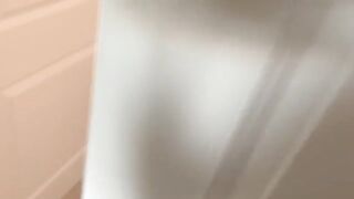 Spying on the Goth step sister with big natural tits is taboo