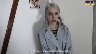A random girl frightened me, but turned out to be a nymphomaniac
