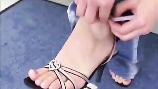 A juicy girl is fucking with her young boyfriend in POV style