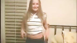 A nice guy fucked a cute young girl who loves sex