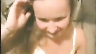 A nice guy fucked a cute young girl who loves sex