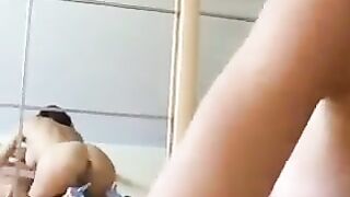 Private video of a passionate couple with amazing blowjob skills