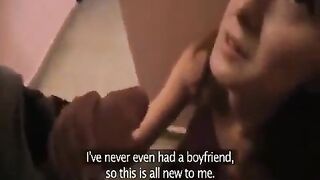 A girl tried anal for the first time, it was a new experience for her