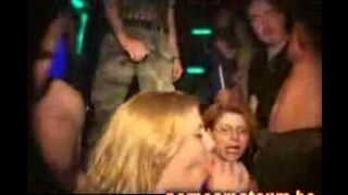 Bunch of slutty girls are having a rest in the night club