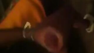 The guy had an incredible time jerking in front of the mirror