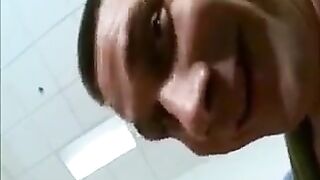 Finger fucking with feet, cum on them too