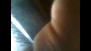 On the bus, he was so horny he couldn't resist the urge