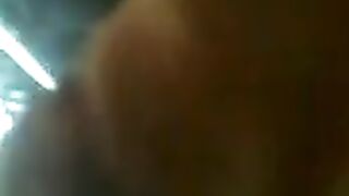 On the bus, he was so horny he couldn't resist the urge