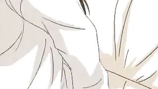 Hentai yoga and spanks with a tricky nymph