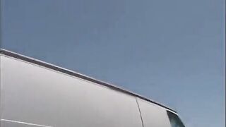 Bunch of wet pussies gets fucked in a car