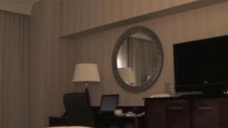 A young man brought a prostitute to the hotel room and started to undress her