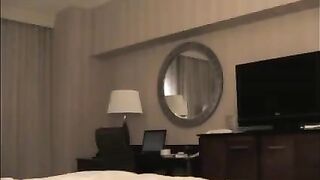 A young man brought a prostitute to the hotel room and started to undress her