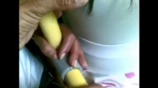 A man roughly fucked a girl on the bus full of people