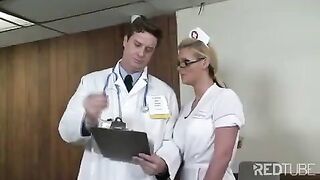 A doctor fucks a hot nurse in her uniform, it’s awesome!