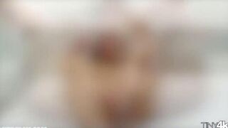 A fat guy with big dick fucks a girl with braces