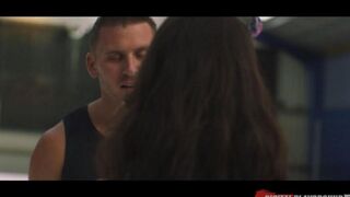 Hockey fan gets fucked by her favourite player
