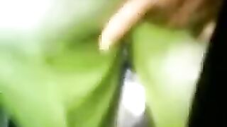 The guy wanted to touch the big ass of girls on the bus, but he was unlucky