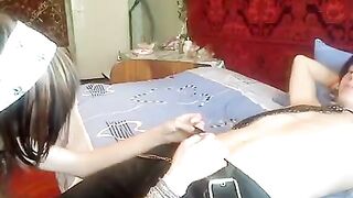 An informal meeting with a Russian girl ended on a passionate note
