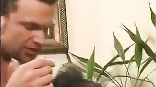 A 40-year-old man joked, touching the girl's nipples