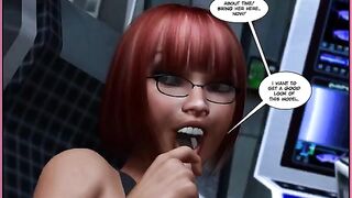 Comic porn with monsters for fans of the genre - high-quality versions