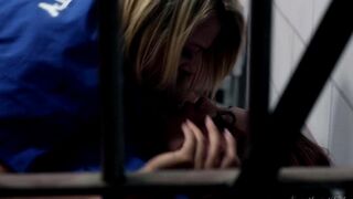 Two girls are having fun without any obstacles in the cell