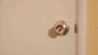 The sexy brunette Asian was fucked by a huge dick in her mouth