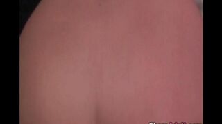 A mature sexy blonde is being fried by a young guy on the couch